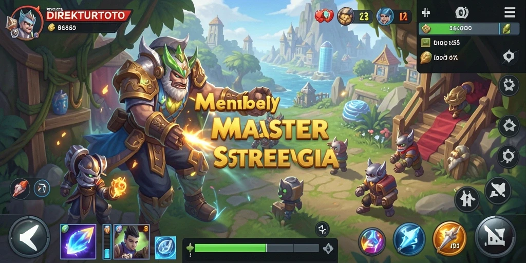 Screenshot gameplay <strong>DIREKTURTOTO</strong> yang menunjukkan kecerdasan strategi pemain.
