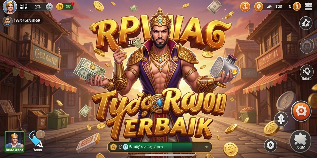Tampilan gameplay Tycoon yang menarik dan mendalam.